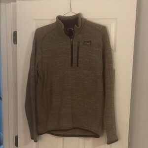 Patagonia Men's Zip-Up Sweater in Brown